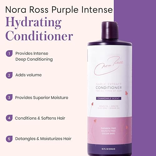Miniatura 10 de Nora Ross Paraben and Sulfate-Free Garlic Extract Shampoo - for NormalDry Hair