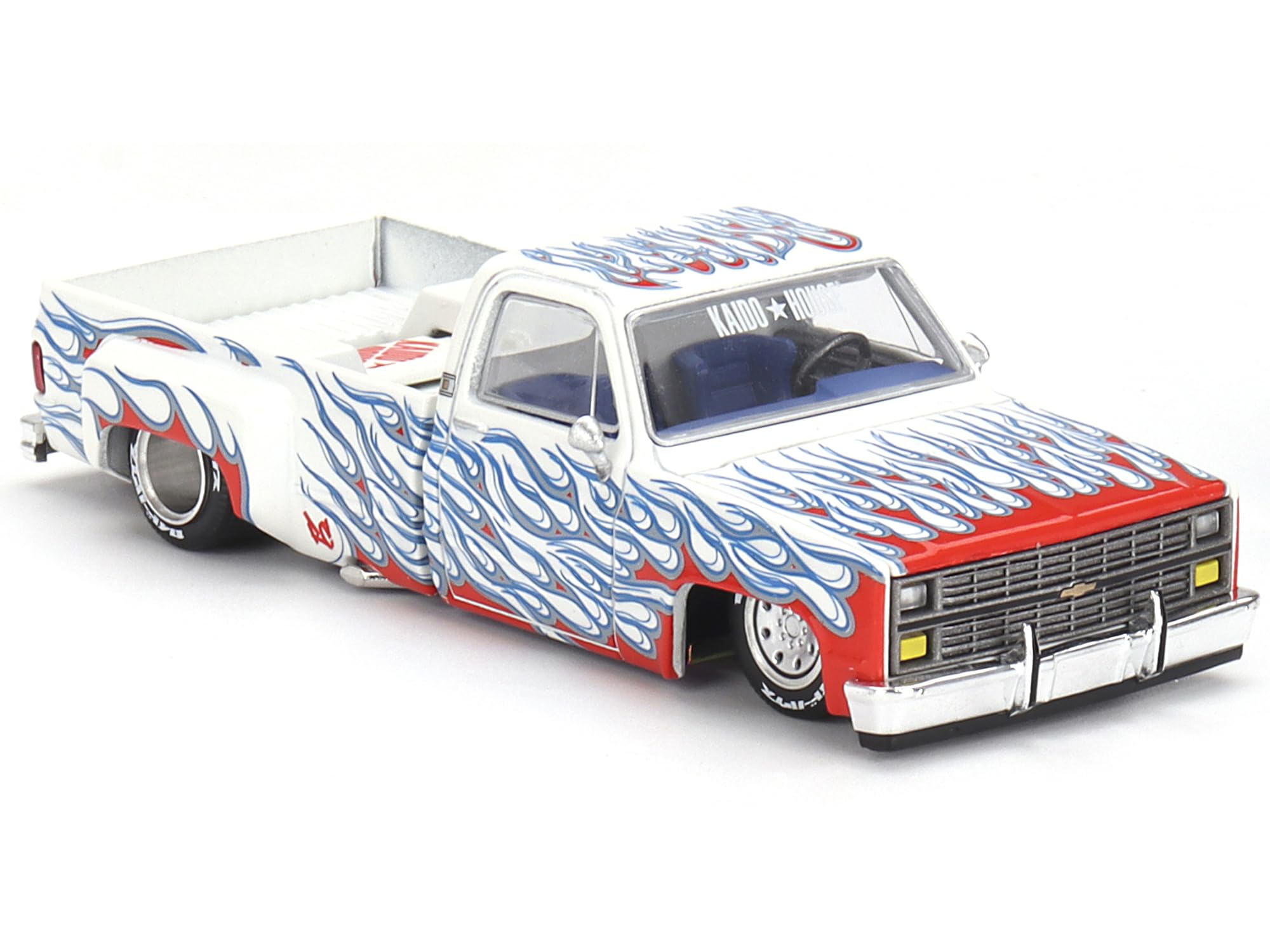 Chevrolet Silverado Dually on Fire V2 - KAIDO HOUSE Mini GT