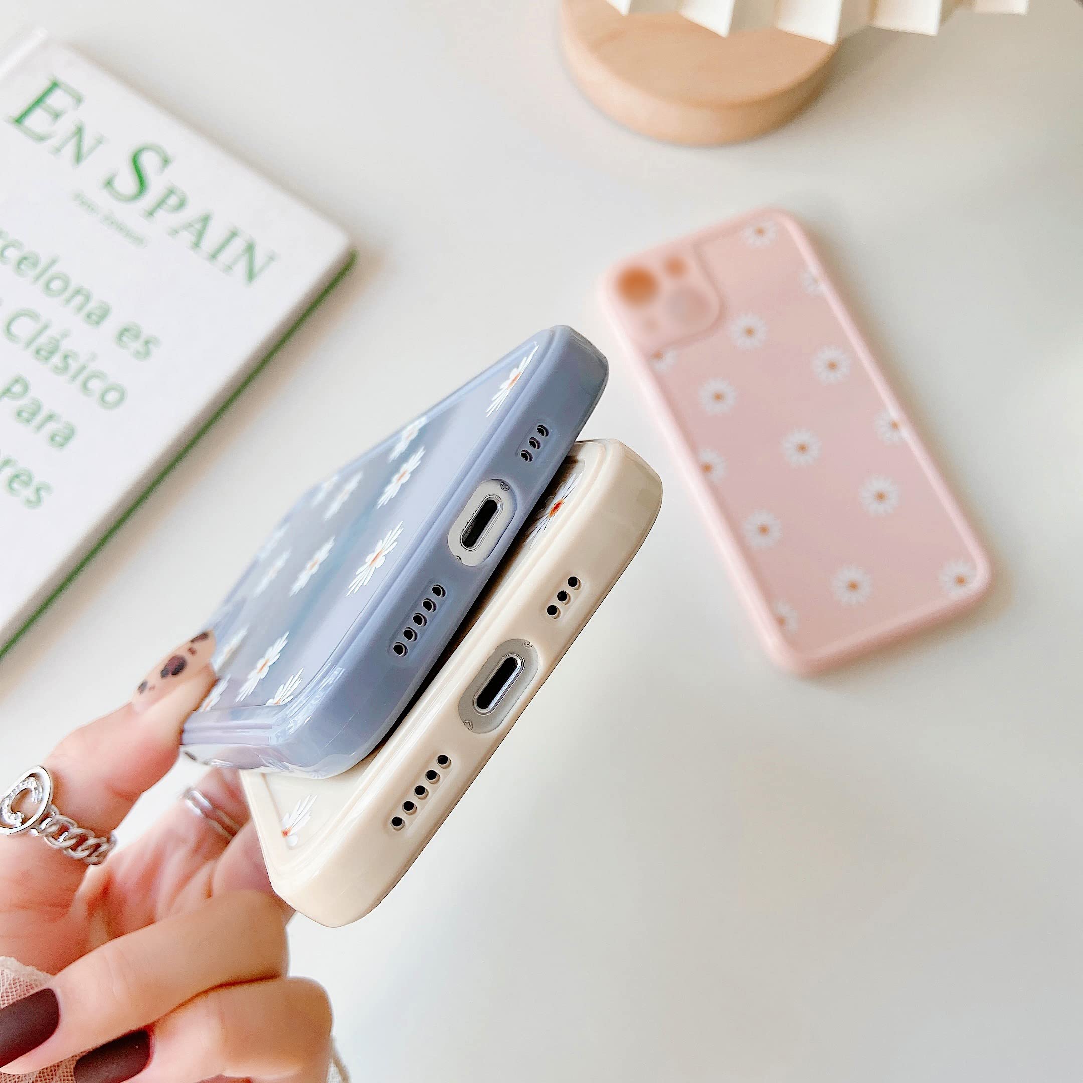 Amazon.com: ZTOFERA Daisy TPU Case for iPhone 14 Pro Max