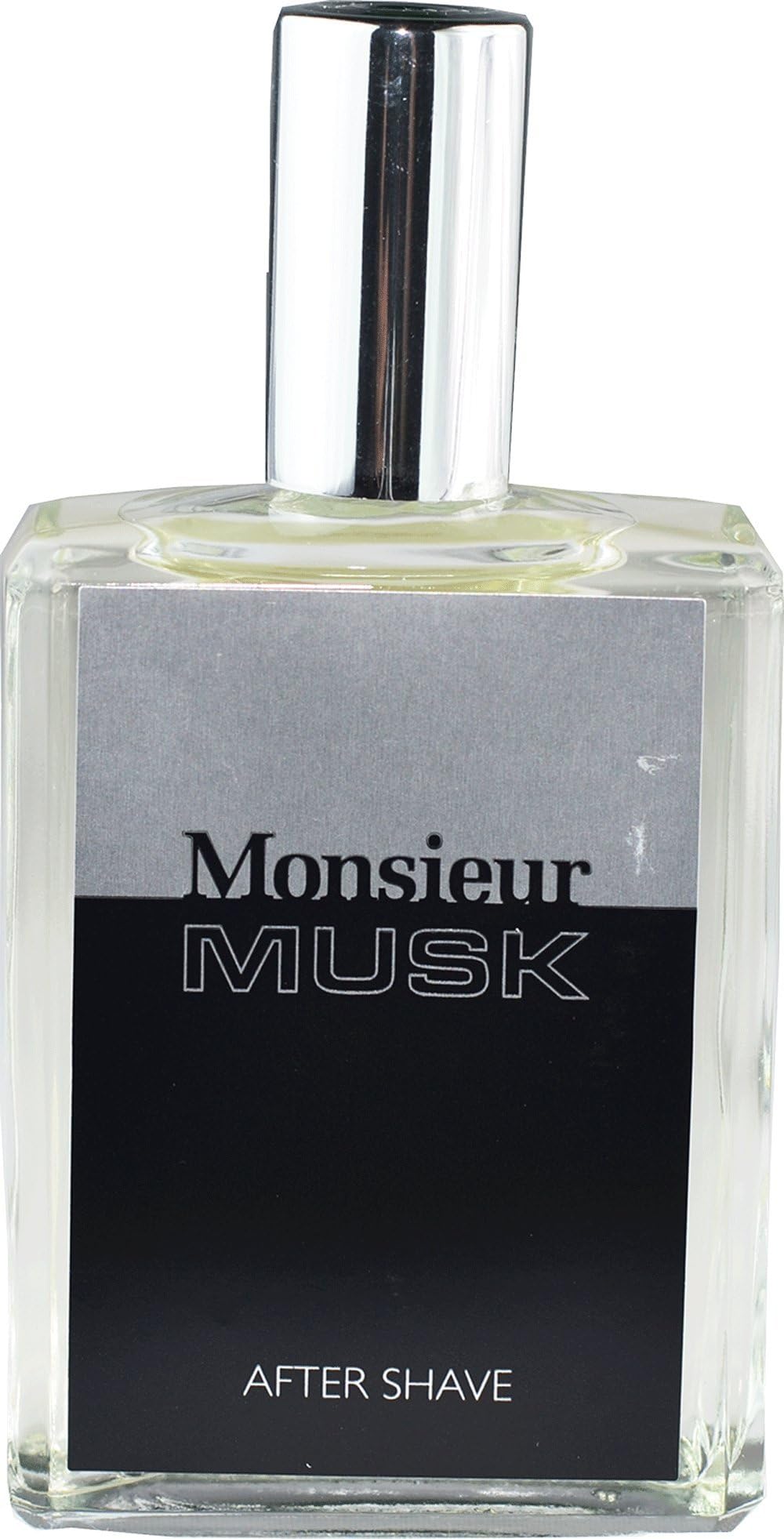 Dana Monsieur Musk After Shave For Men 4 fl oz - Apres-Rasage - Fragrance Oil - Unboxed