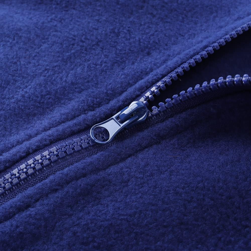 Spring&Gege Boys Full Zip Polar Fleece Vest Sleeveless Outwear Warm Jacket with Pockets (3-12 Years) - Image 4