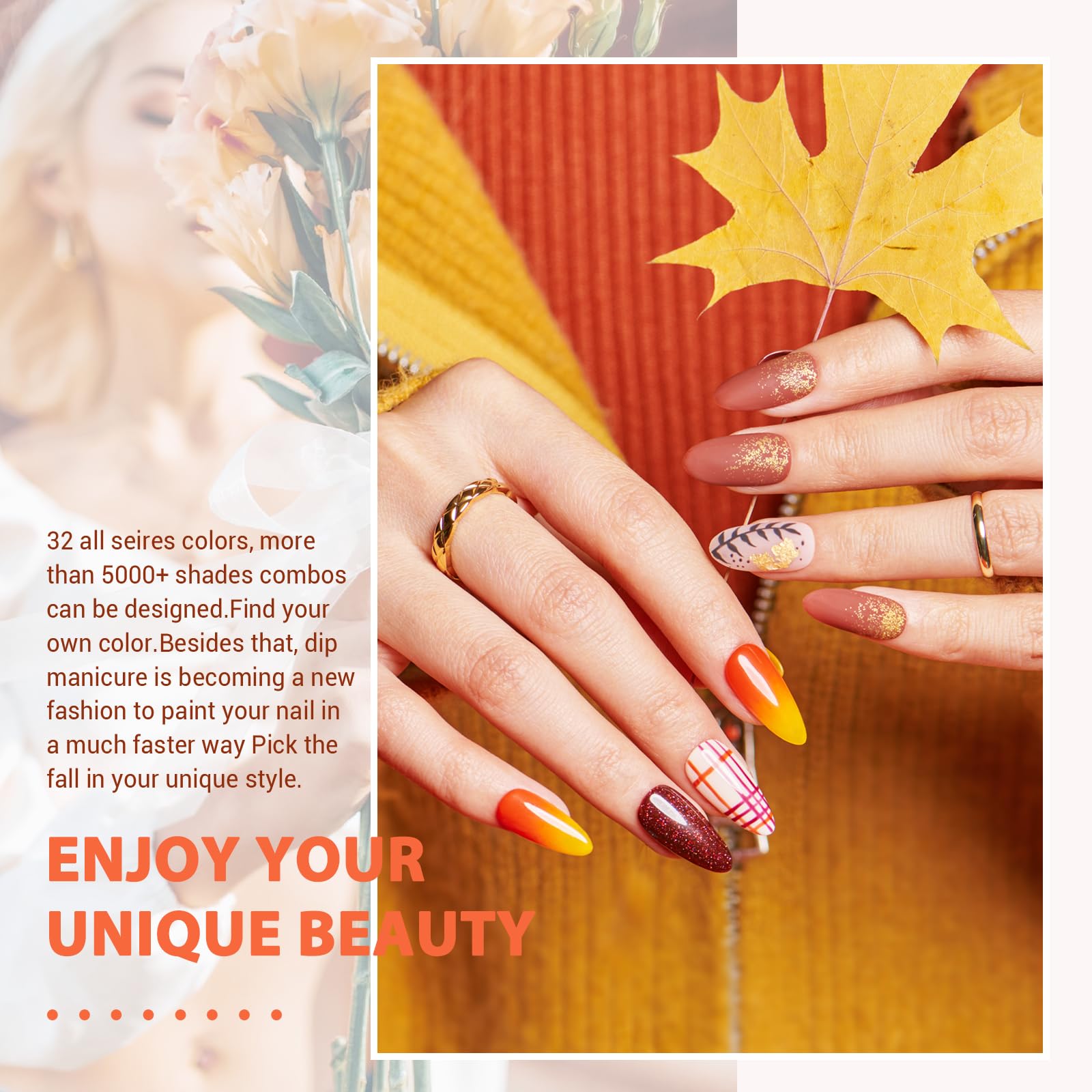 AZUREBEAUTY Dip Powder Nail Starter Kit