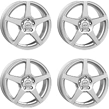4x AUTEC alloy rims VALEA 7.5x18 ET49 5x108 Brillantsilber compatible with Toyota Proace