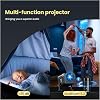 4K Projector Hy320-1080P Full HD Image Quality, 12000 Lumen High Brightness Level, Remote Control, WiFi 6, Bluetooth 5, Android 11, Automatic Keystone, 40-130 Screen Projector