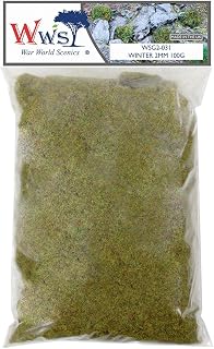 WWScenics | 2mm Winter Static Grass | 100g | WSG2-031 | Realistic Model Scenery Material