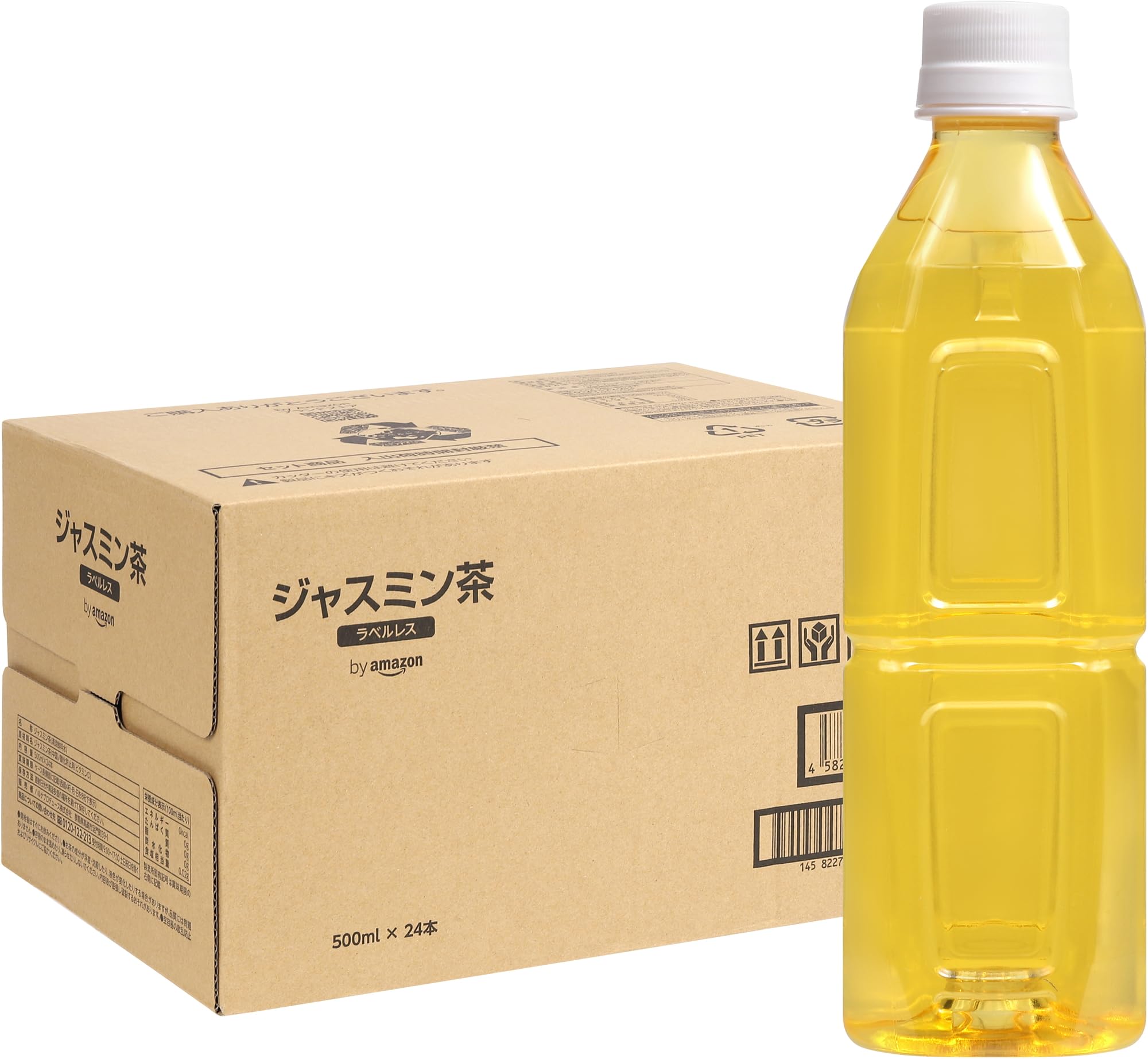 【ブラックフライデー】【1,252円（定期便1,189円）】 by Amazon ジャスミン茶 ラベルレス 500ml×24本