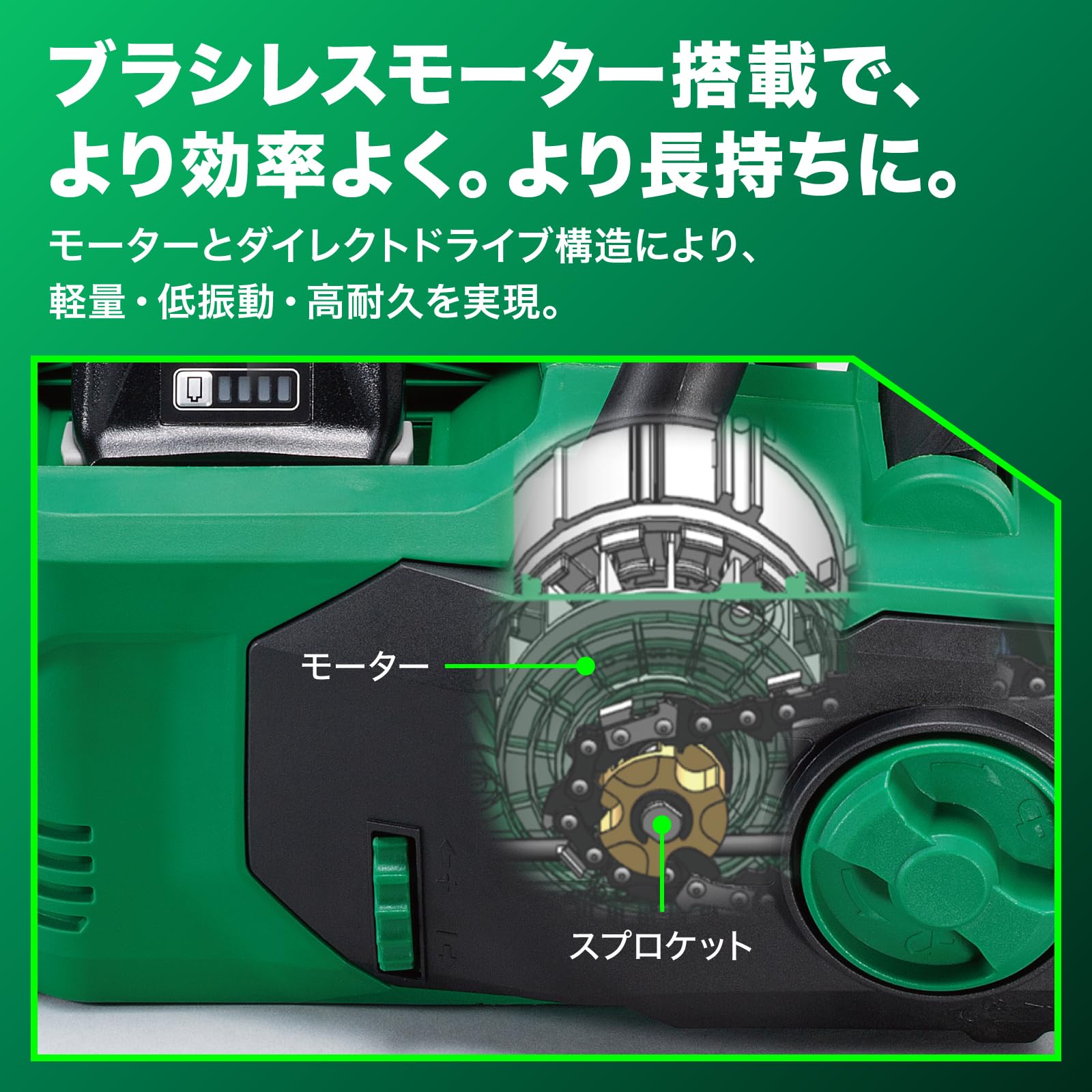 Amazon | HiKOKI(ハイコーキ) 36V 充電式 チェンソー ガイドバー Amazon | HiKOKI(ハイコーキ) 36V 充電式 チェンソー ガイドバー