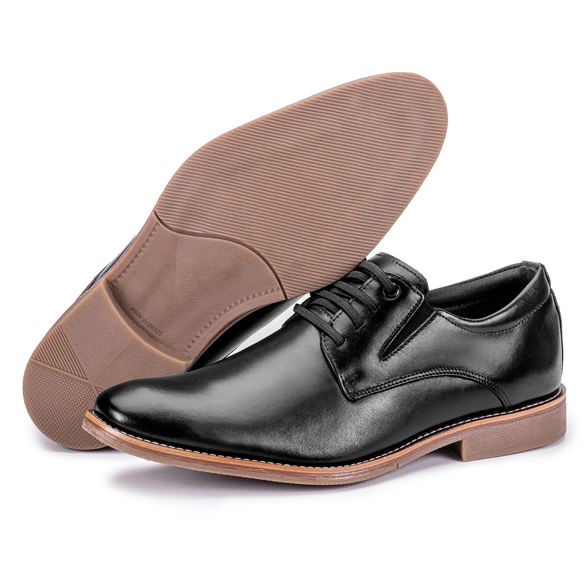 Sapato Masculino Social Couro Bico Redondo Moderno Confort em promoção! Veja a oferta e mais achadinhos de Sapatos 4 Hoje é o melhor dia para comprar Sapato Masculino Social Couro Bico Redondo Moderno Confort com aquele preço maroto! Promoção! Aproveite a oferta! 4