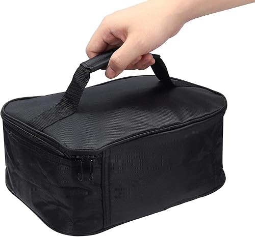 Miniatura 3 de Mini horno portátil de calefacción eléctrica para coche, calentador de alimentos portátil de 12 V, calentador eléctrico de calentamiento rápido,