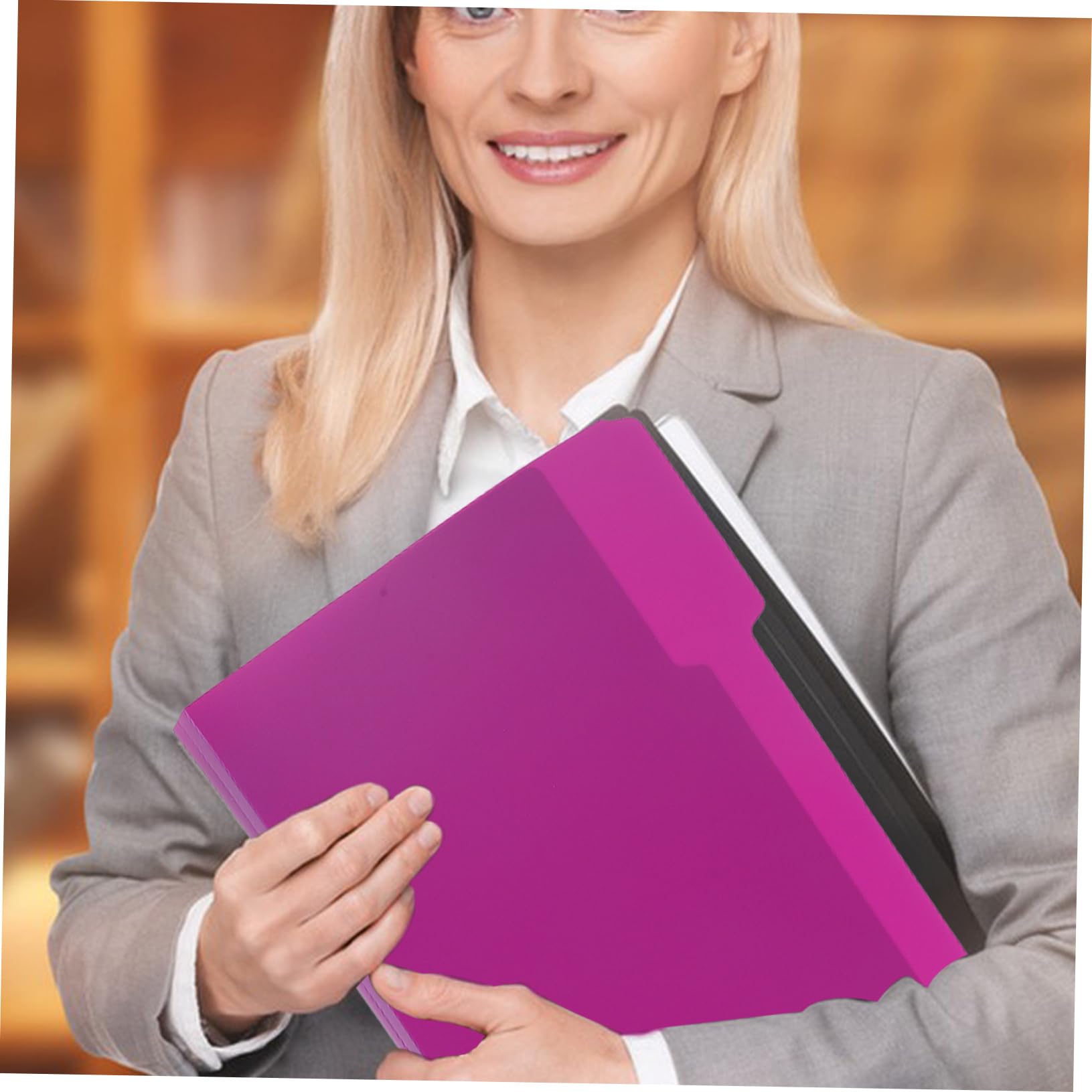 Tofficu 18pièces Chemises De Classement Plastique Pour Dossiers Organisateur De Documents Et Fichiers De Bureau Lot