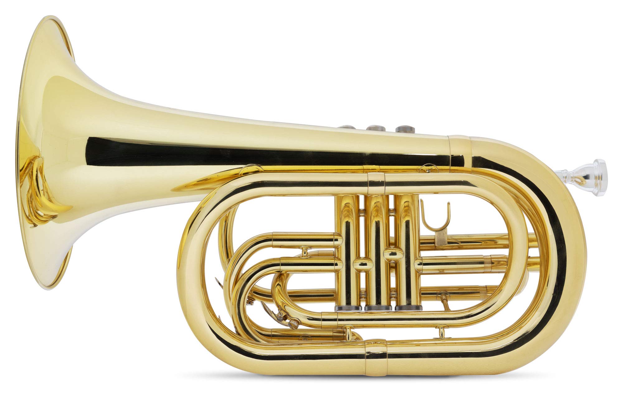 Classic Cantabile MB-33 Marching Bariton - Stimmung: Bb, Material: Messing - inkl. Hartschalenkoffer und Mundstück