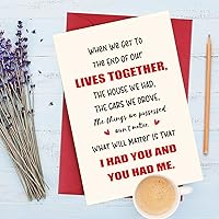 Vista 6 de Tarjeta de feliz día de San Valentín, tarjeta de aniversario para esposa y regalos románticos para ella, tarjeta de felicitación de cumpleaños