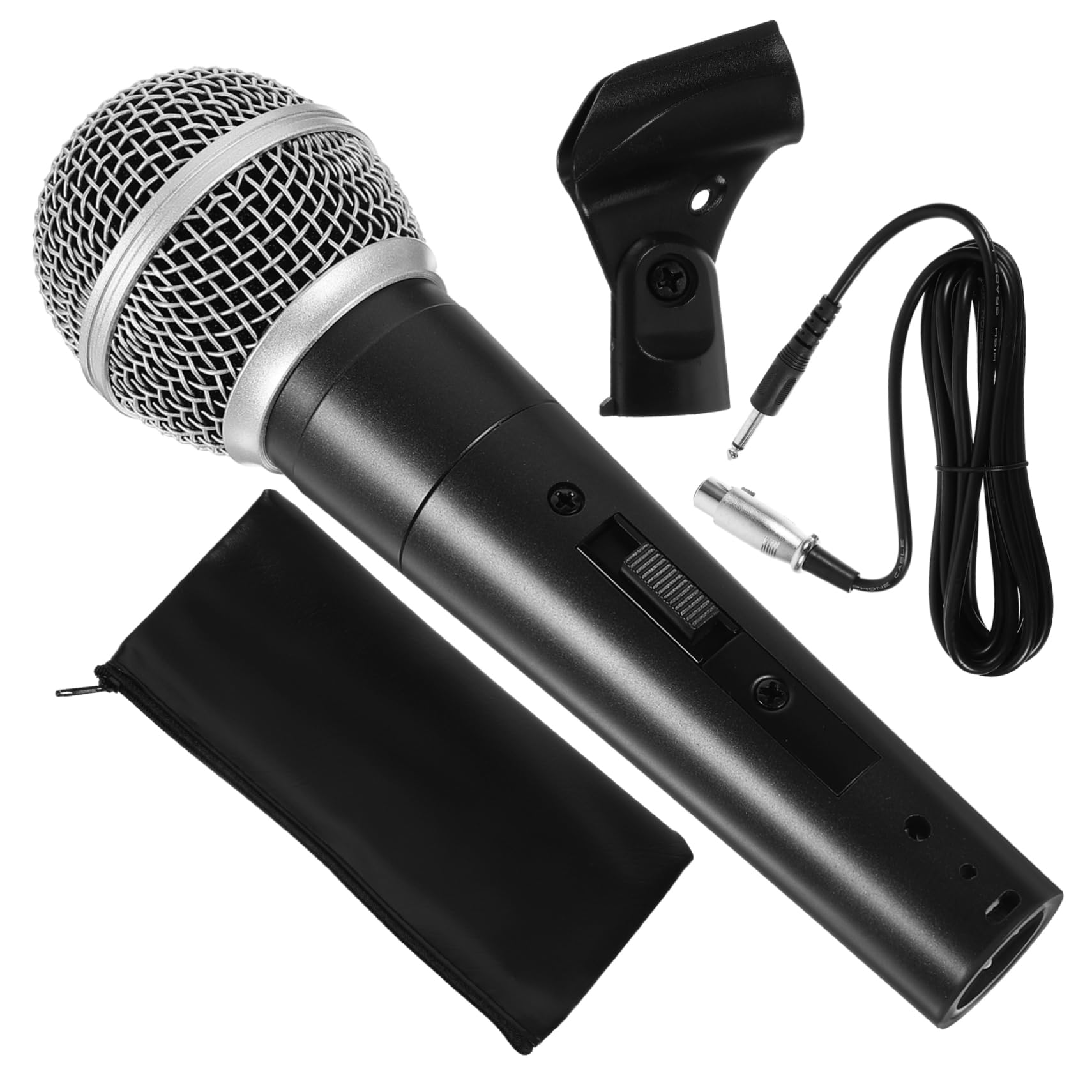 Totority Singing Microphone for Ktv Stage Home Dynamic Vocal Handheld Speaker Microphone