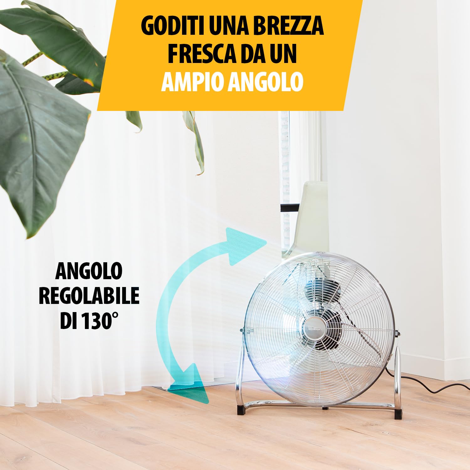 Ventilatore a piantana Tristar VE-5935 – 46 cm – Metallo
