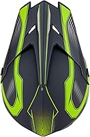 Vista 4 de CARTMAN Adult Full Face Motorcycle Helmet, DOT Approved Dirt Bike Helmet, Matte Black and Red for Offroad, ATV, and Motocross