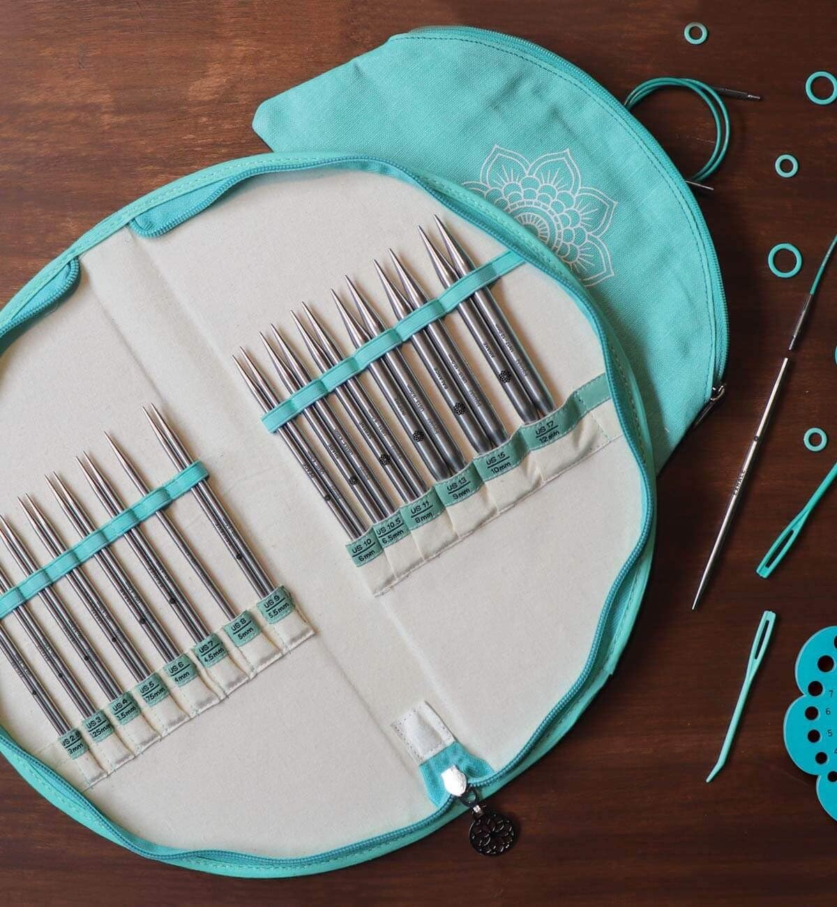 TD-Z＆トリックスター642L セット（おまけ糸付き） Amazon.com: Knitter's Pride-Mindful Interchangeable Lace Needles