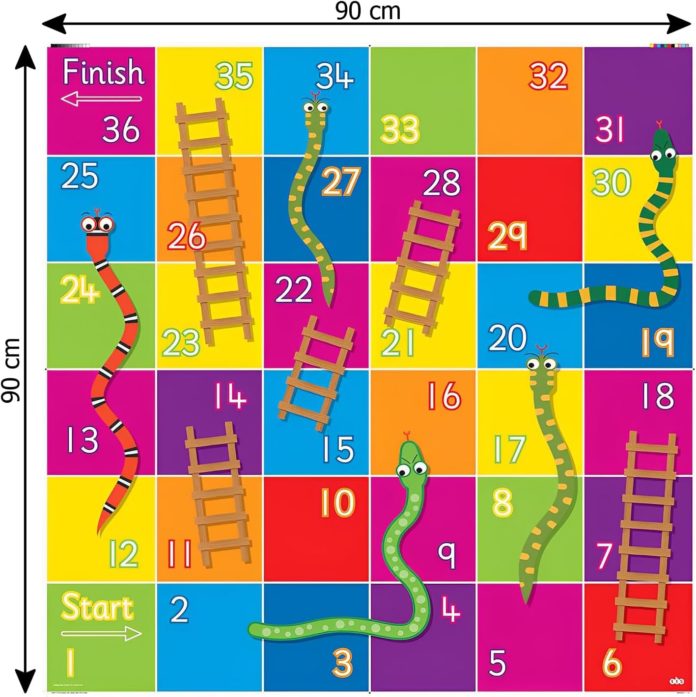 Beginner's Programming Materials: 1pc See & Say Blue-Bot Floor Robotics with 1pc Activity Floor Mat