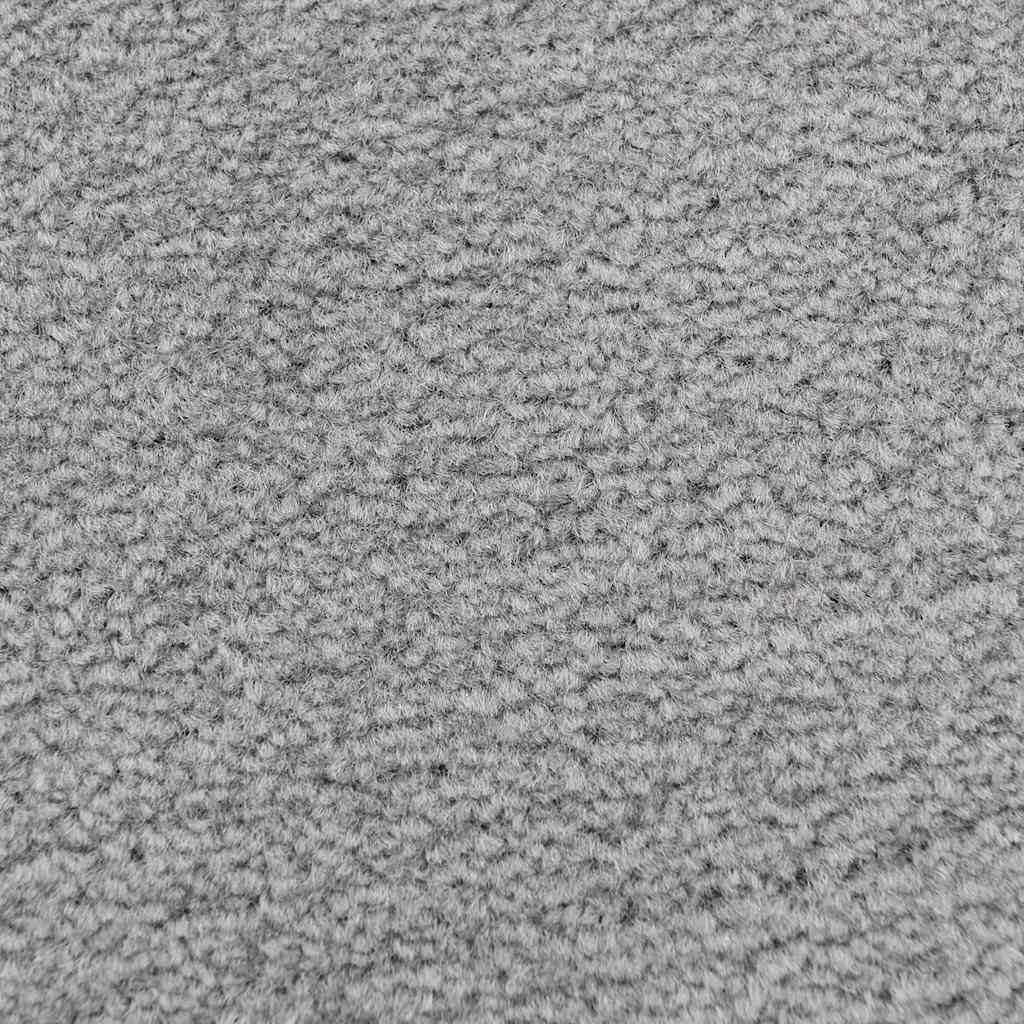 Felpudo gris 40 x 60 cm antideslizante, alfombra atrapa la suciedad para entrada, pasillo, balcón, terraza, jardín, lavable, absorbente, polipropileno duradero, ideal para interior y exterior