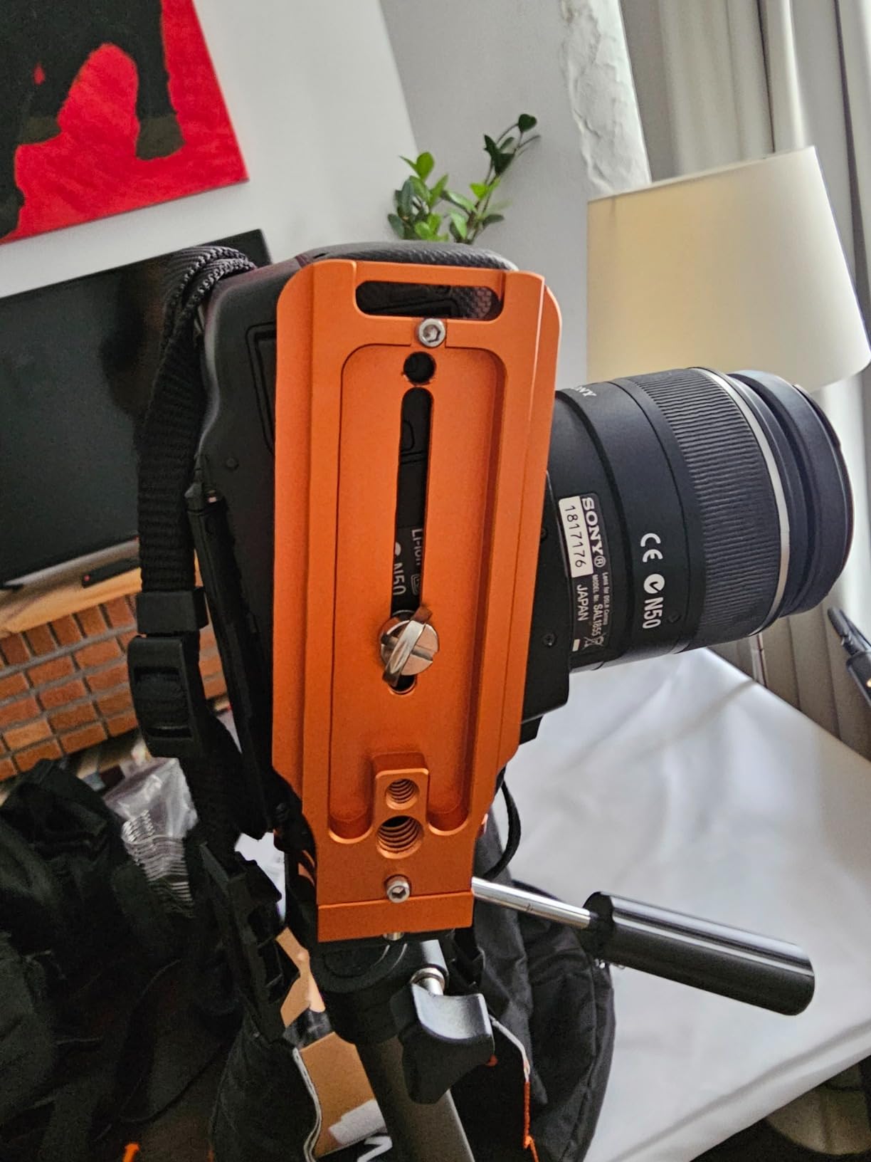 DSLR Camera L Bracket Vertical Horizontal Switching Tripod Quick ...