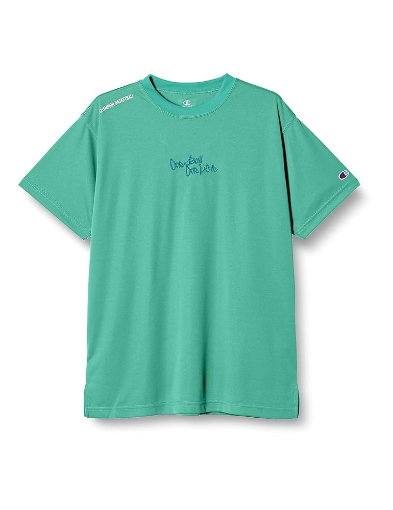 ワンボールワンラブとTHREE POINT Amazon | [チャンピオン] Tシャツ 速乾 抗菌 防臭 ワンポイント