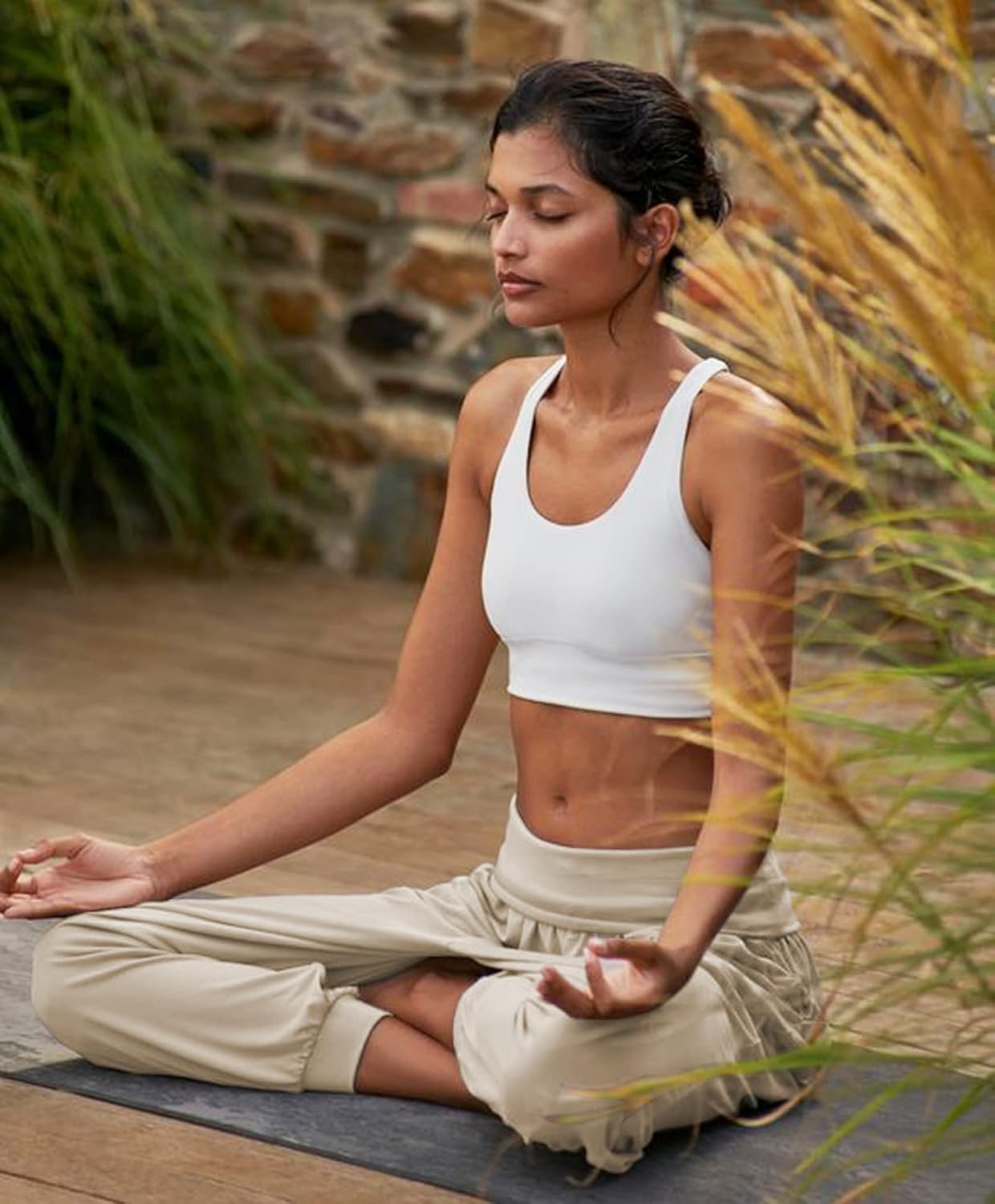 DIBAOLONG Womens Yoga Joggers Loose Workout Sweat Pants Comfy Lounge Pants with Pockets - Image 3