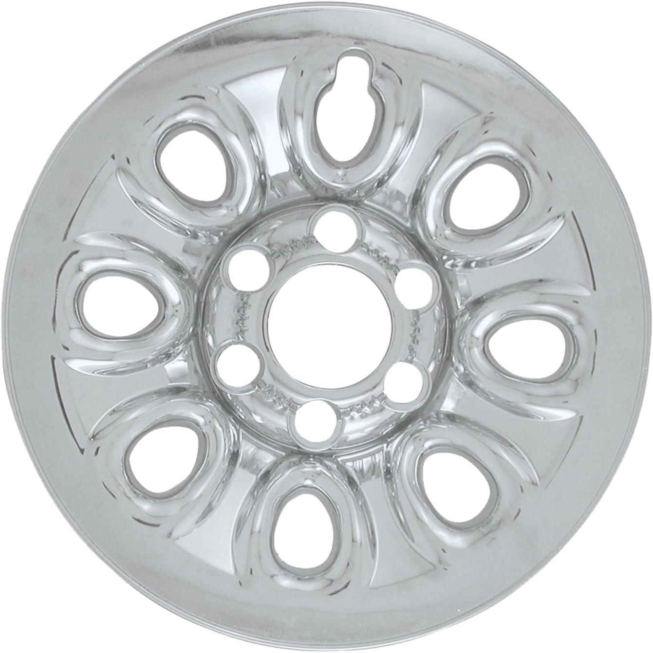 Bully Imposter IMP-64X, Chevrolet, 17" Silver Replica Wheel Cover, (Set of 4)