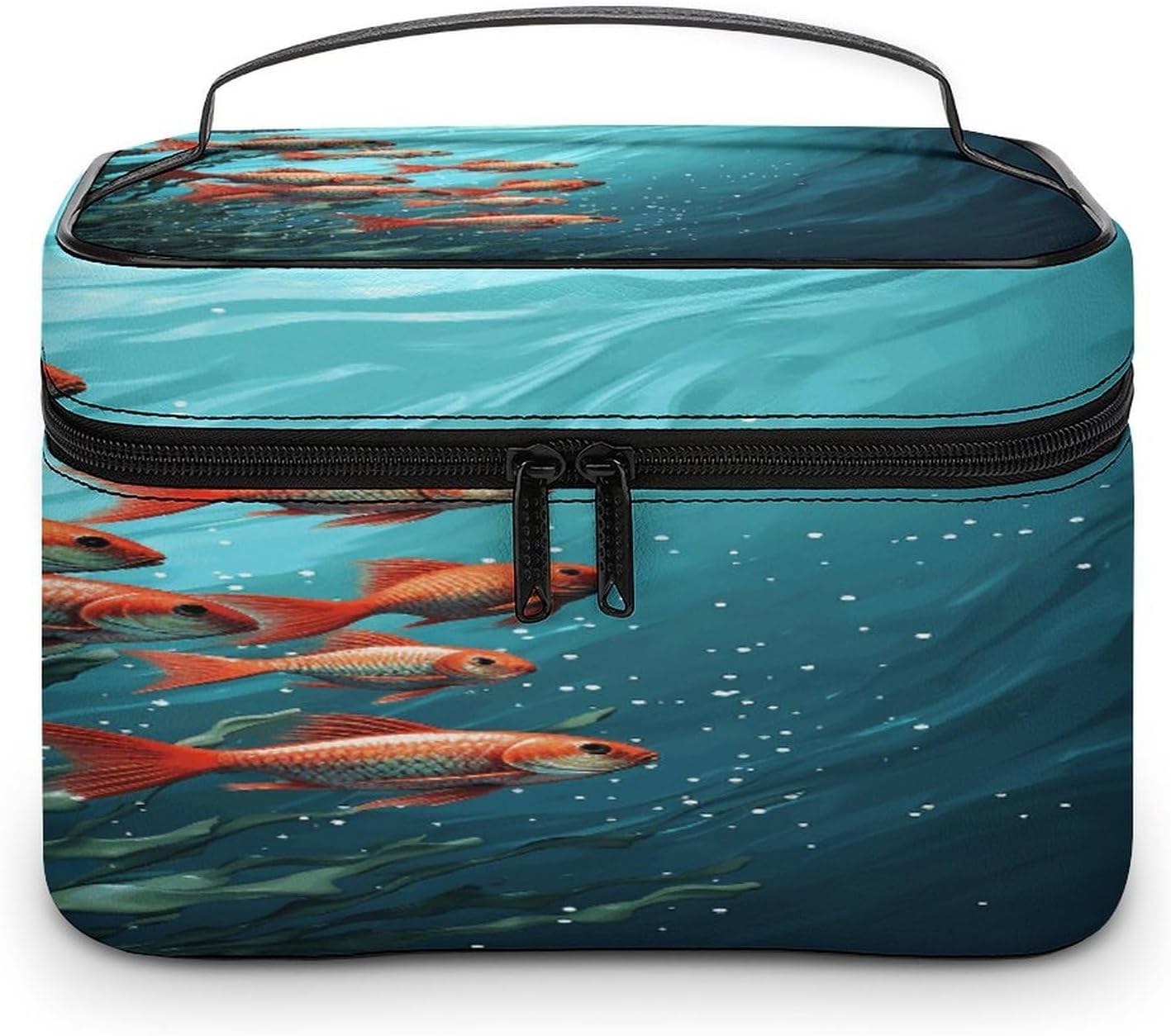 Fish Aquarium Makeup Bag Toiletry Bag Cosmetic Bags