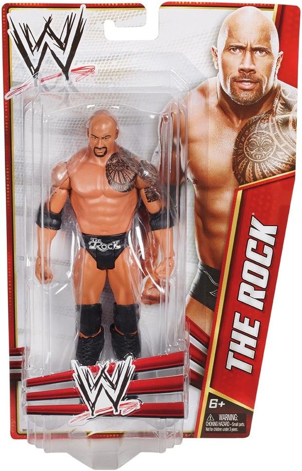 WWE MATTEL Classics Signature Series The Rock Action Figure