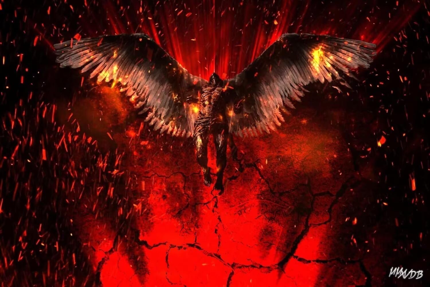Puzzle 1000 Pièces Adultes - Puzzle Adulte - Lucifer - Challenge Puzzle - Adultes et Enfants dès 14 Ans - Puzzle 3D de qualité supérieure 75 x 50 cm
