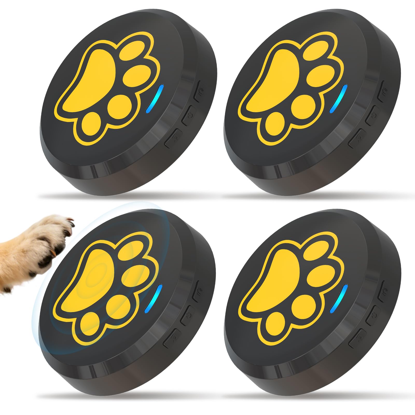 Cloche pour chiens à sonner ChunHee avec 5 volumes réglables et 28 mélodies