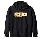Programmer Recursion Definition T-Shirt Gift for C Zip Hoodie