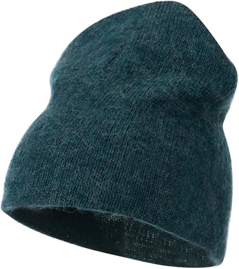 Artex Short American Mohair Beanie - Blue