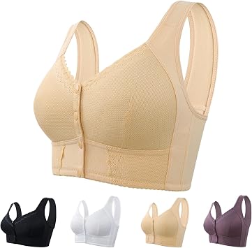 Front Closure Breathable Bra for Seniors, Elders Favorite Bra