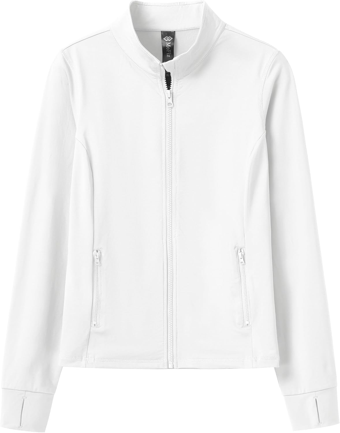 MoFiz Women's Full Zip Hiking Shirt Lightweight UPF 50+ Sun Protection Running Jacket Long Sleeve Sports Outdoor Top Pocket - Image 7