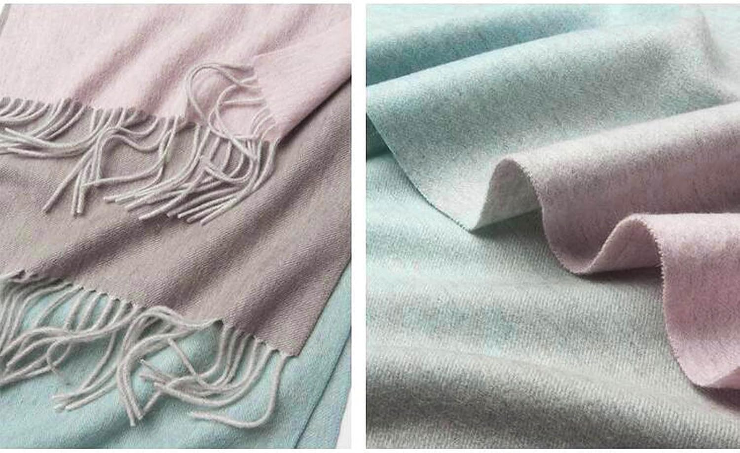 Novawo Wool Scarf Soft Warm Winter Scarves Wraps for Women and Unisex - Image 3