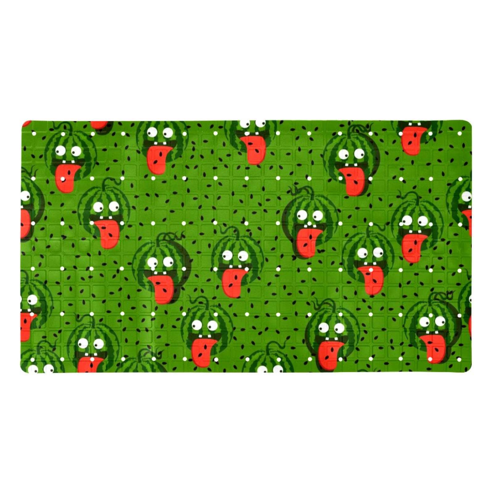 Tapis de bain antidérapant pastèque pour sécuriser la baignoire des enfants lors du bain