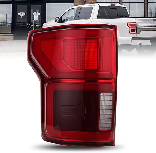 Conjunto de luz trasera LED para Ford F150 2018 2019 2020 con luz trasera de punto ciego KL3Z13405B (lado izquierdo del conductor)
