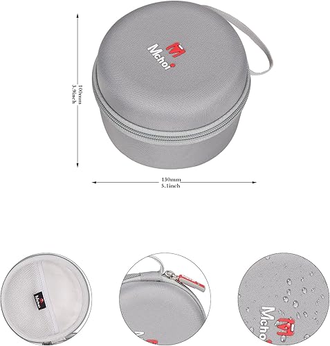 Miniatura 8 de Mchoi Estuche rígido adecuado para máquina de sonido de ruido MomcozyBrown NoiseHatch Rest, solo funda