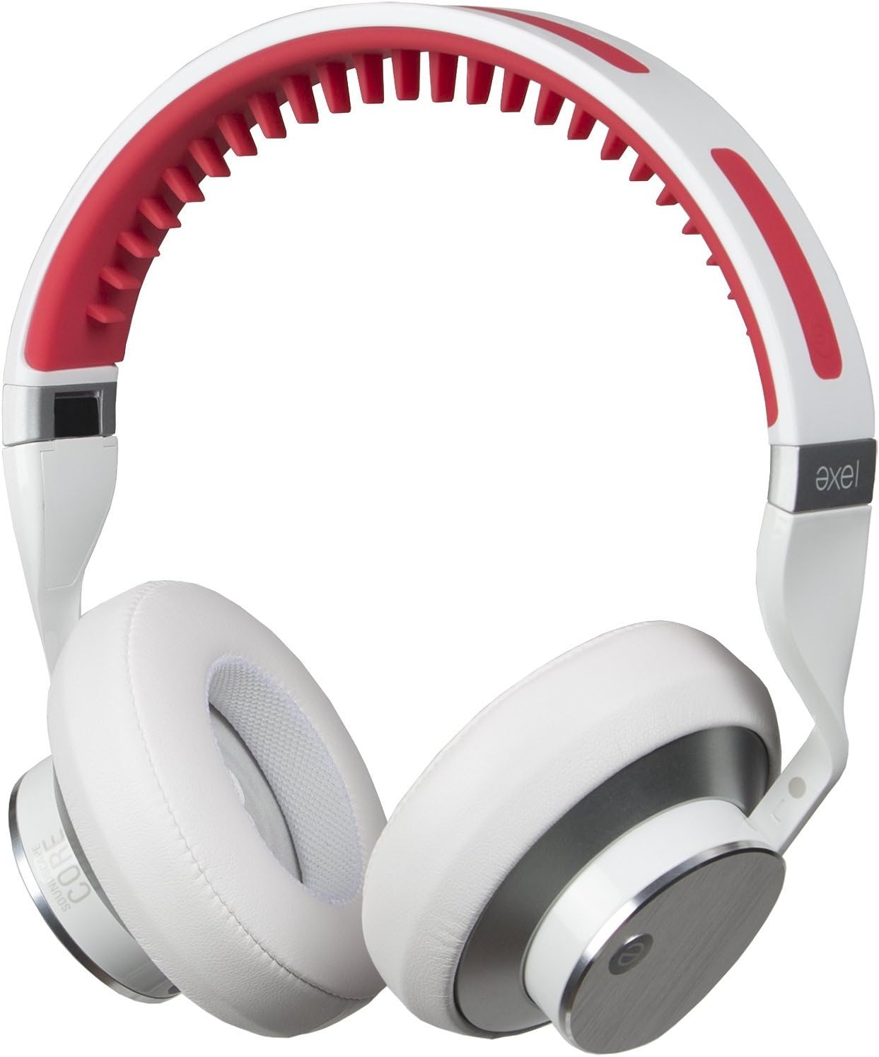 Axel FX Customizable Over-Ear Modular Headphones with Microphone - Soundscape Deep - White