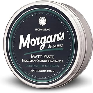 Morgan's Pomade Matt-Paste, Haar-Styling-Paste für Männer, Mattes Finish und mittlerer Halt für alle Haartypen, Brasiliani...