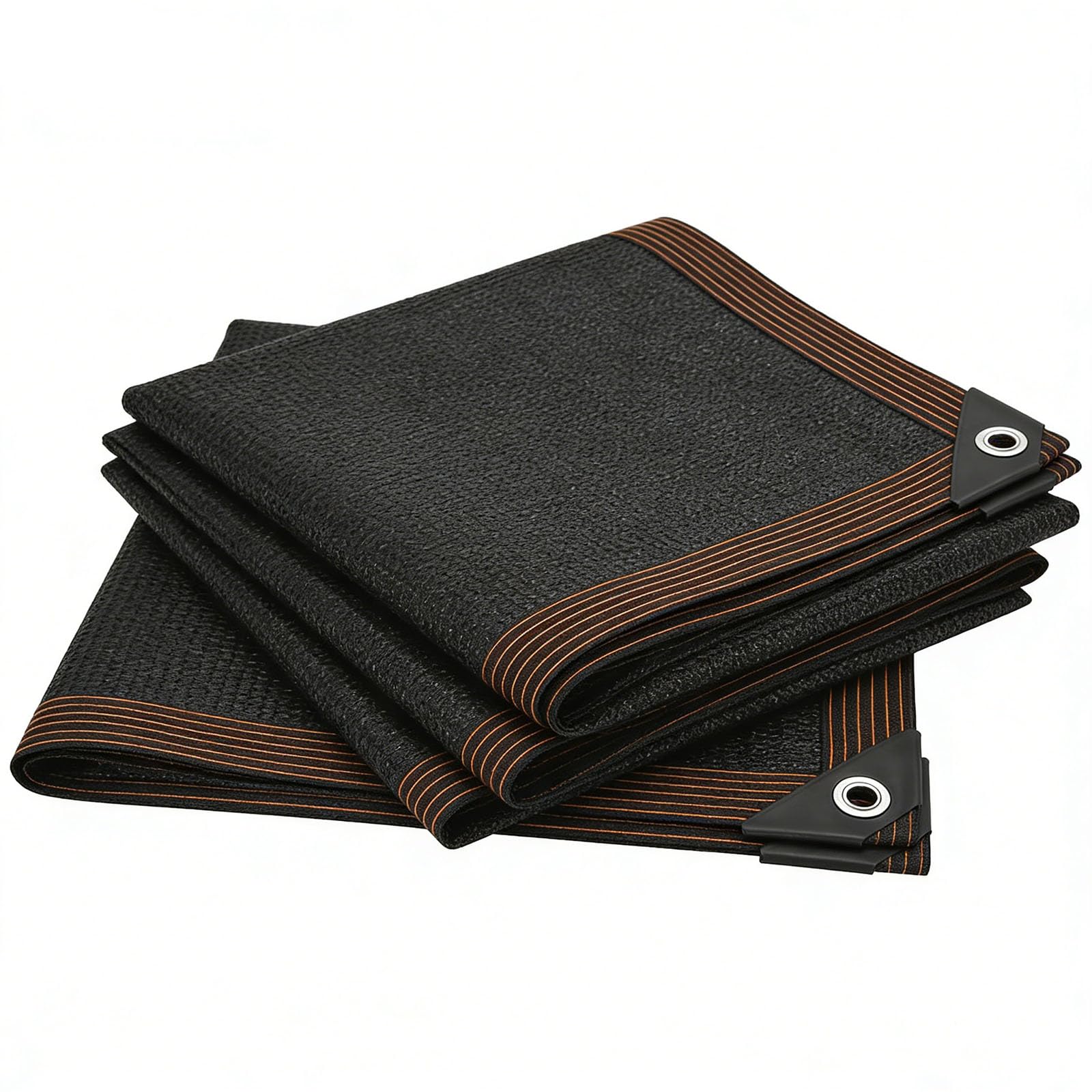 Filet d'ombrage extérieur 7,6x9,2m bâche noire 90% UV pour serre