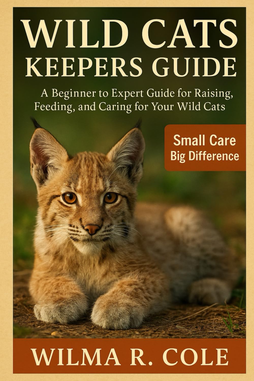 WILD CATS KEEPERS GUIDE: A Beginner to Expert Guide for Raising, Feeding, and Caring for Your Wild cats