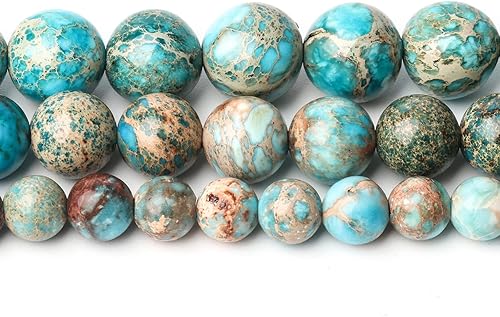 Vista 47 de Cuentas redondas de piedras preciosas naturales para hacer joyas, 15 pulgadas, 0.14, 0.21, 0.28, 0.35, 0.42 pulgadas, cuentas semipreciosas Piedra