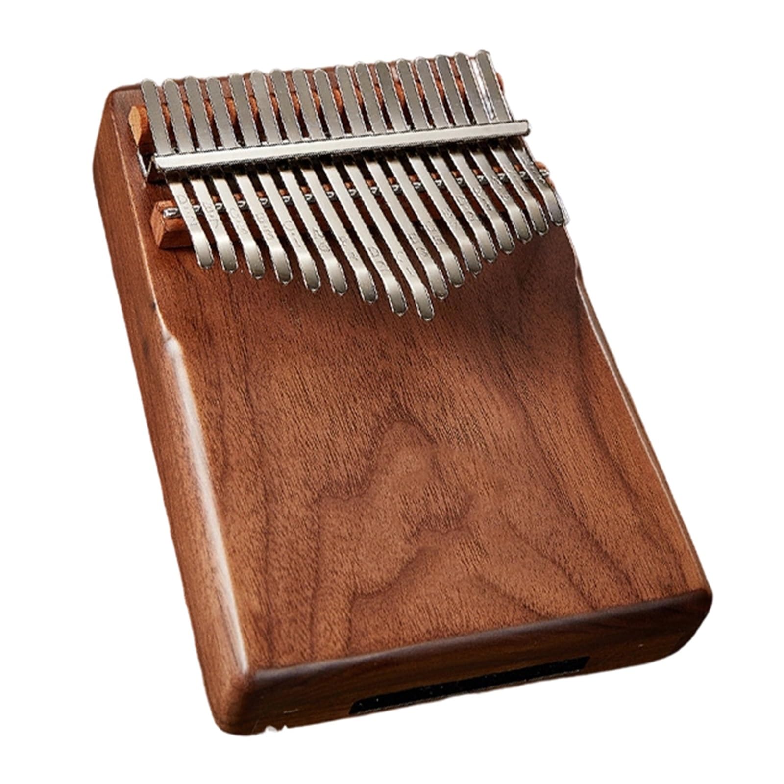 Kalimba Thumb Piano 17 Note Bk Strumento In Noce