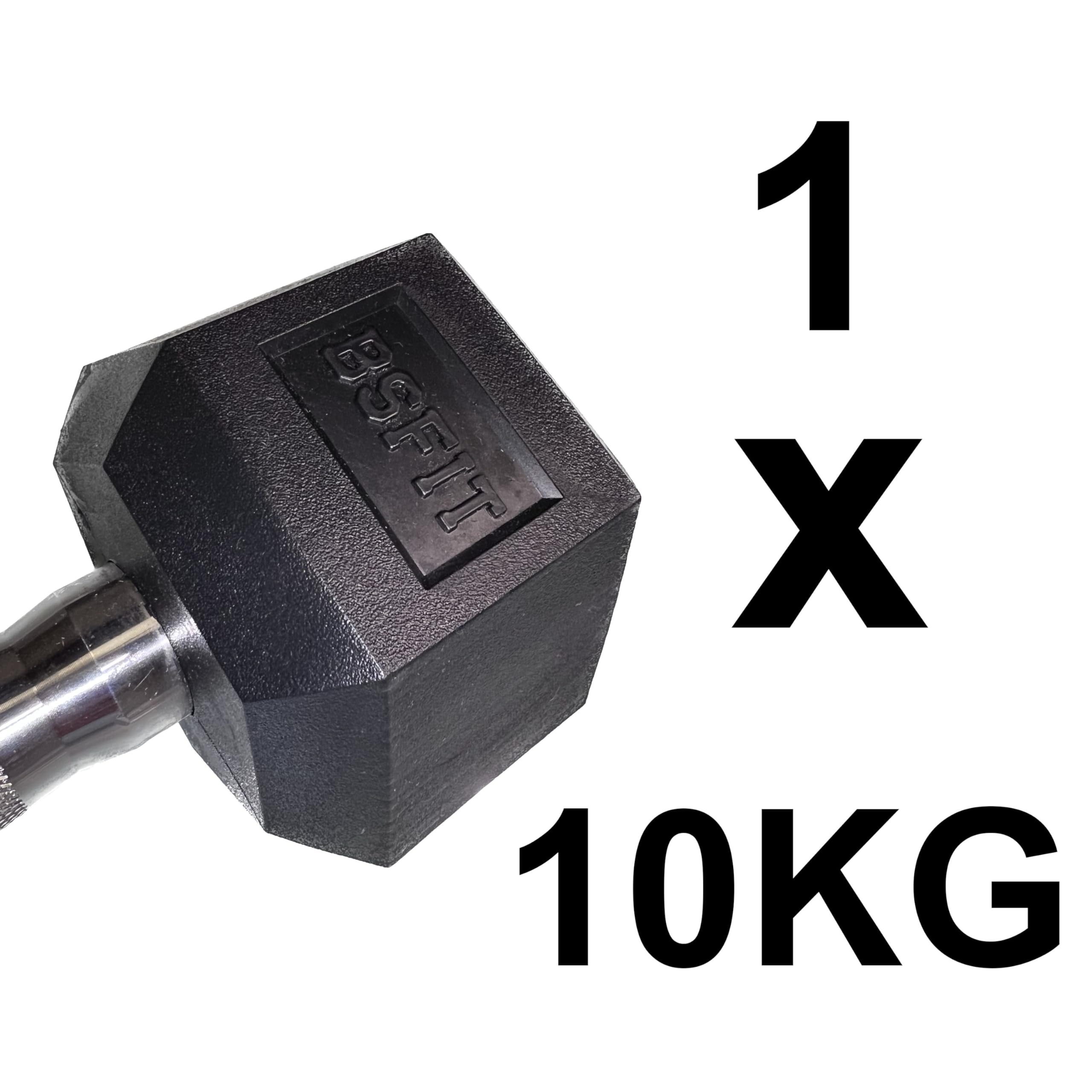 1 hantle hantle, ergonomiczne sześciokątne dumbells z chromowanym uchwytem i gumową powłoką 2,5 kg do 15 kg X JEDNOSTKA Ćwiczenia dla mężczyzn lub kobiet