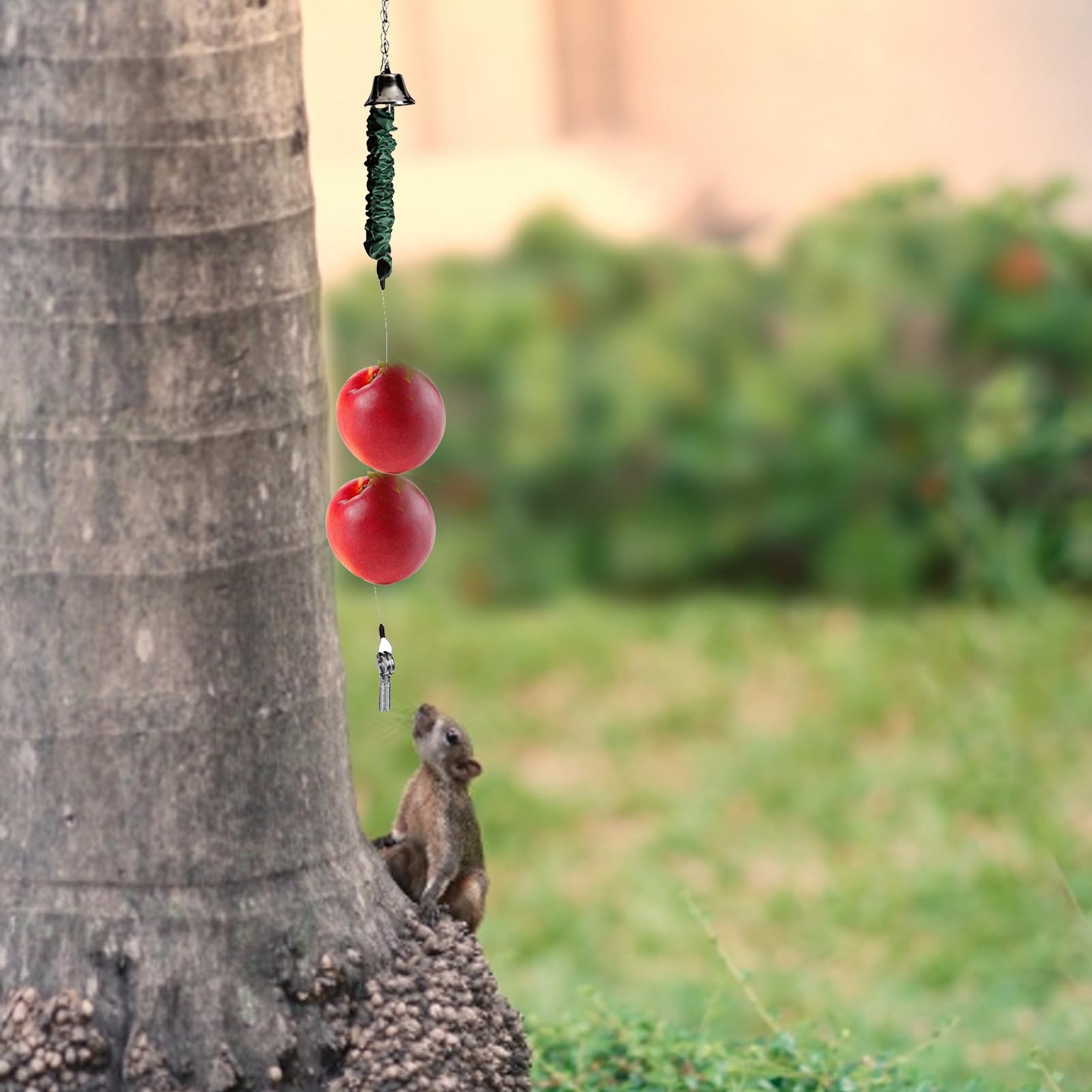 Mangiatoia per uccelli da giardino – Supporto per cibo giocattolo per | polli | Supporto per frutta, verdura, semi, ideale per uccelli da cortile, pollame e della fauna selvatica