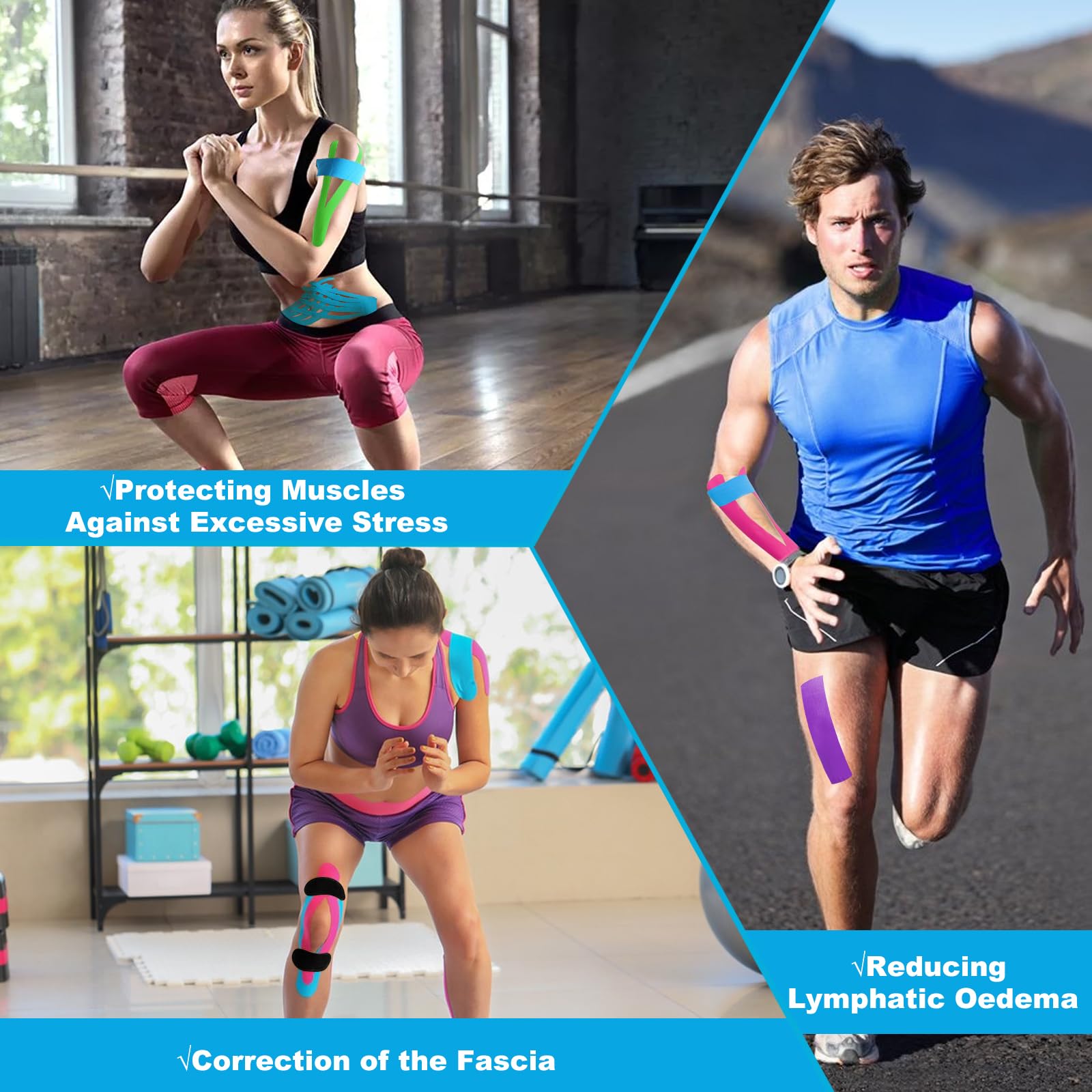 TAPE CARE! Tape kinesiologico - Supporto muscolare avanzato con Kinesio
