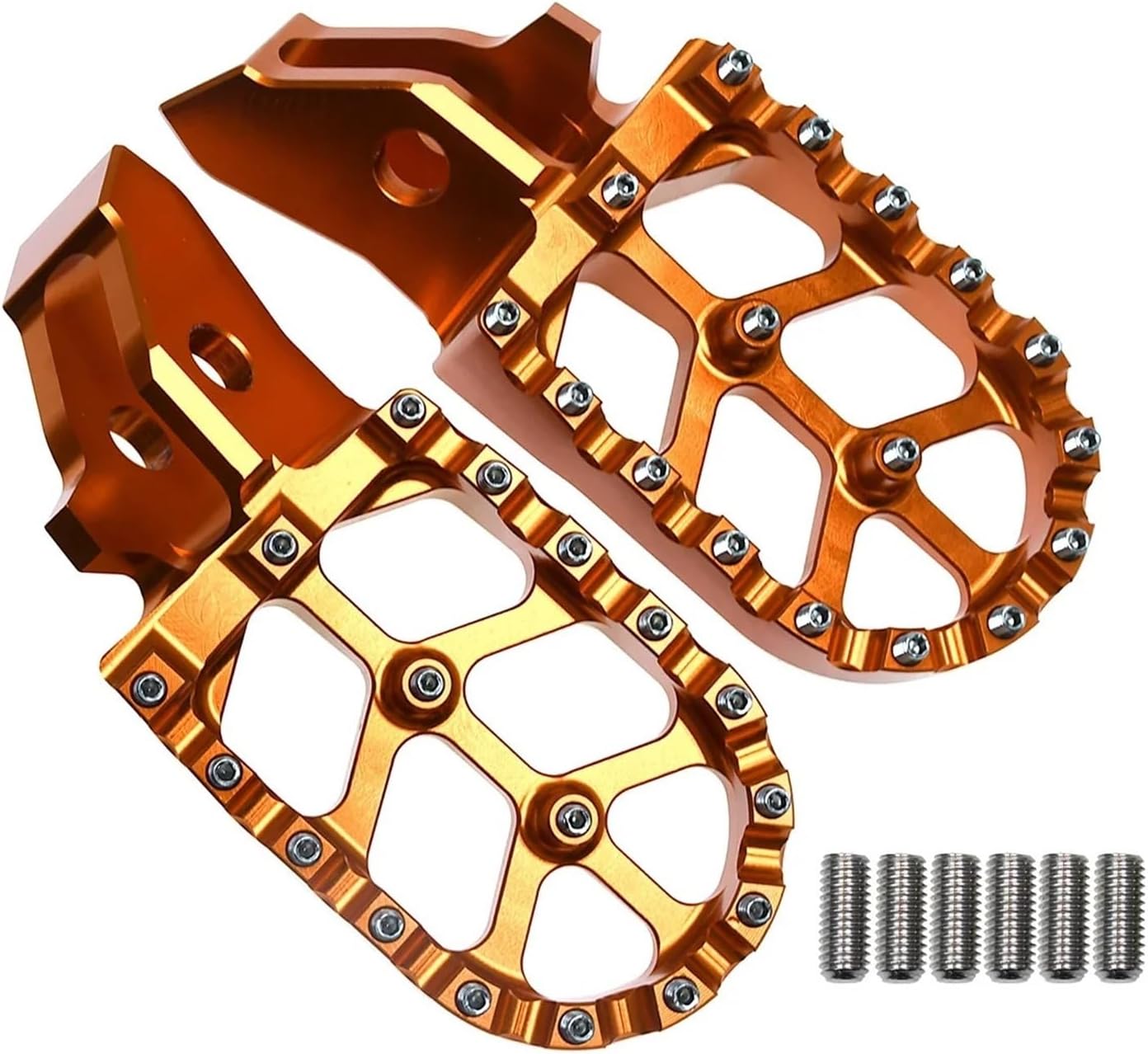 Motorcycle pedal Multicolor Electric Motocross Parts Floor Boards Rest Footpegs Floor Boards Bracket Sur-Ron UltraBee Endurance electric bike(Black)