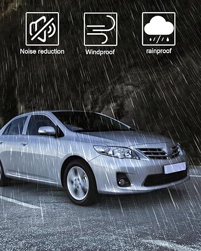 Miniatura 3 de 68151-02050 - Tira de goma para sello de ventana de puerta para Toyota Corolla S LE CE XRS Sport Sedan 2002-2008 Tira de sellado de canal delantero