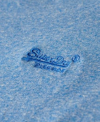 Superdry Men's Vintage Logo Embroidered T-Shirt, Fresh Blue Grit